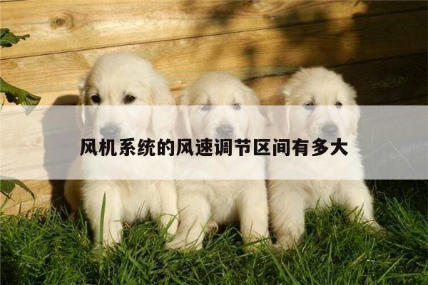 风机系统的风速调节区间有多大