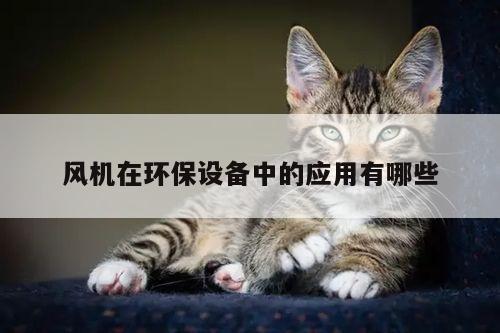 风机在环保设备中的应用有哪些